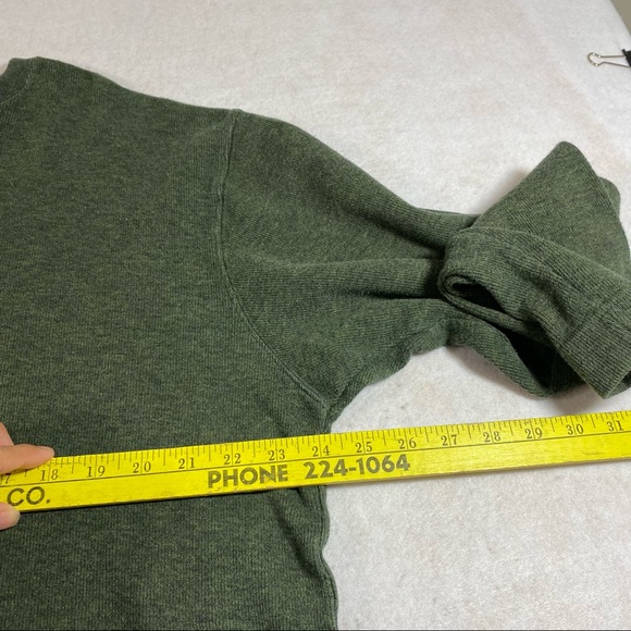 Gap Classic Fit Shirt Long Sleeve Crew Neckline Green XL sweatshirt swea… - Picture 9 of 11